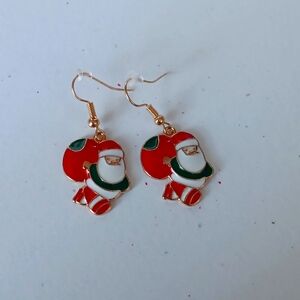 Santa Earrings
